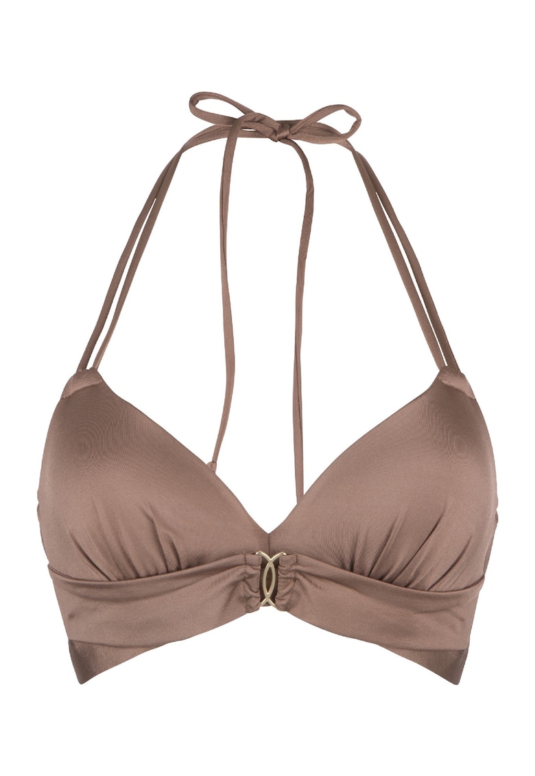 Sutien triunghiular de baie satinat 31461 - Maro