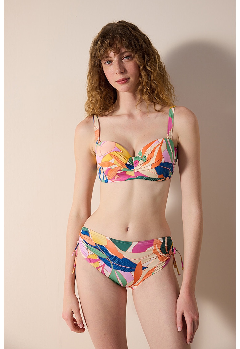 Oferte la Slip cu imprimeu - Portocaliu/Roz/Albastru