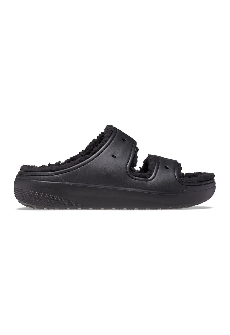 Papuci unisex de cauciuc Classic Cozzy - Negru