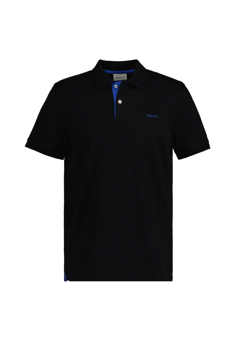 Tricou polo cu logo - Negru
