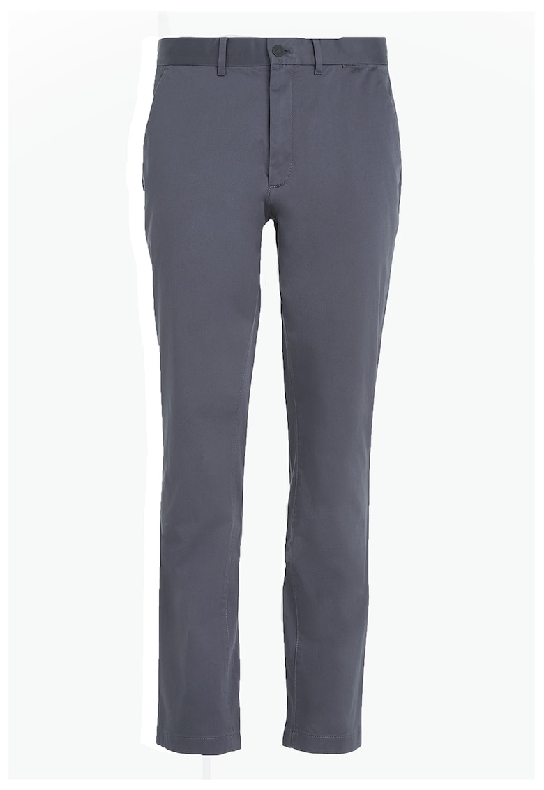 Pantaloni chino slim fit - Gri carbune