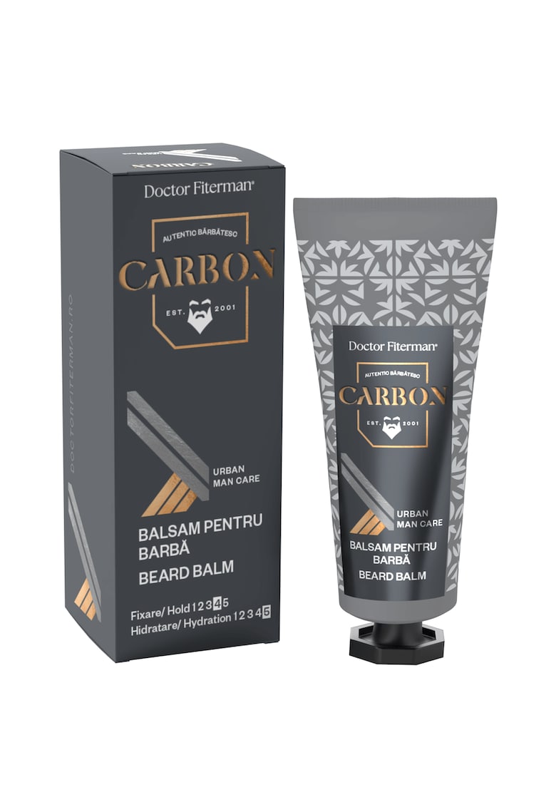 Balsam pentru barba Doctor Fiterman Carbon - 75 ml