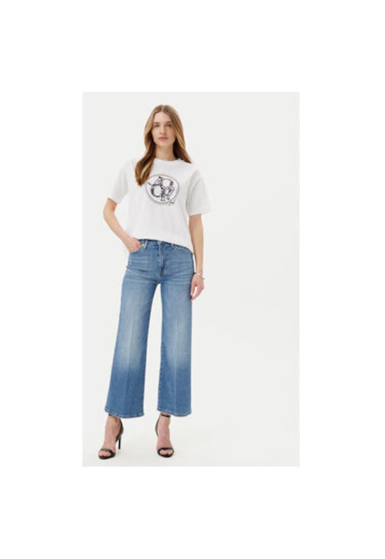Pantaloni dama Joop Jeans - 10019650 30046443 - Bumbac/Elastan - Albastru - Albastru