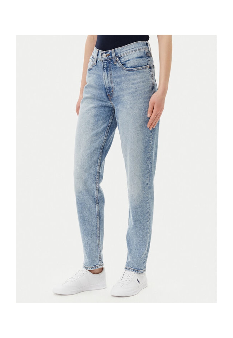 Pantaloni dama Levi S - A3506-0016 - Bumbac - Albastru - Albastru
