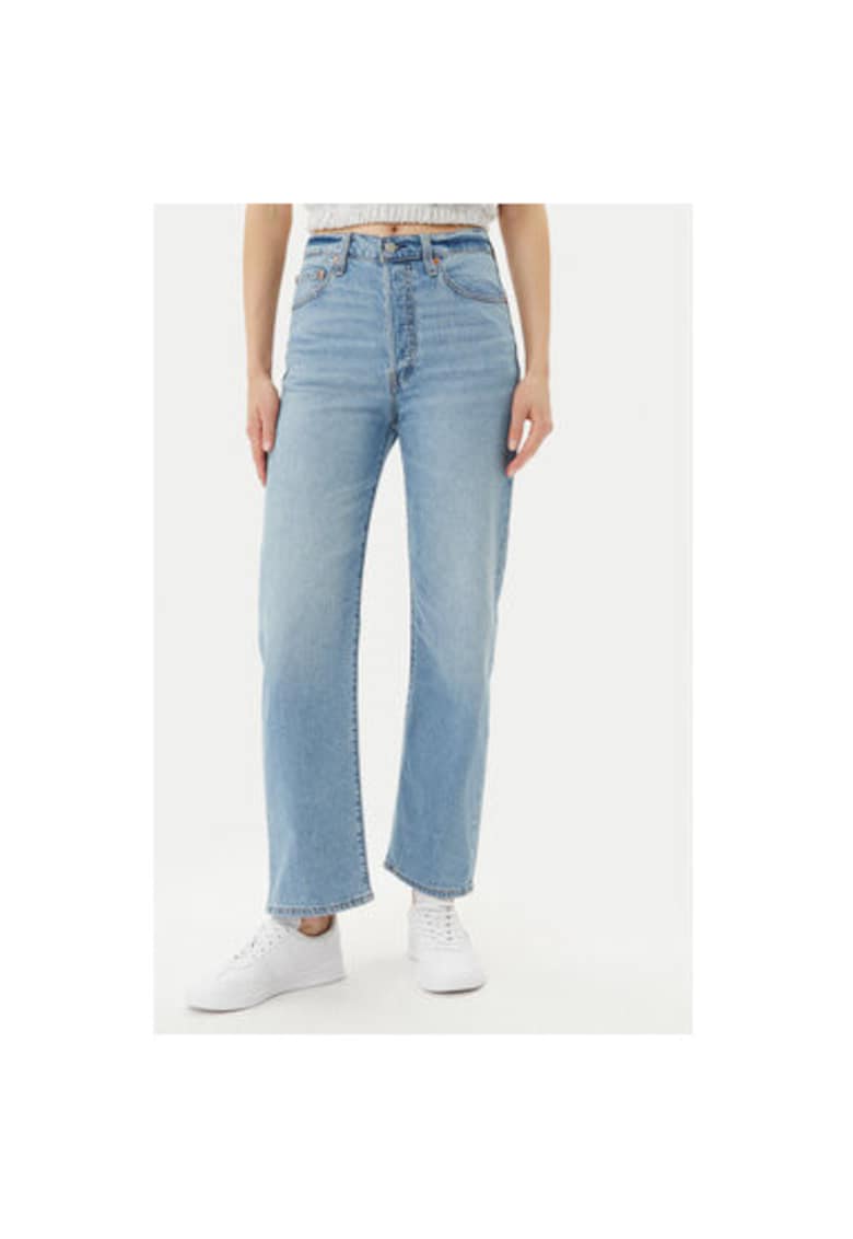 Pantaloni dama Levi S - 72693-0229 - Bumbac/Lyocell - Albastru - Albastru