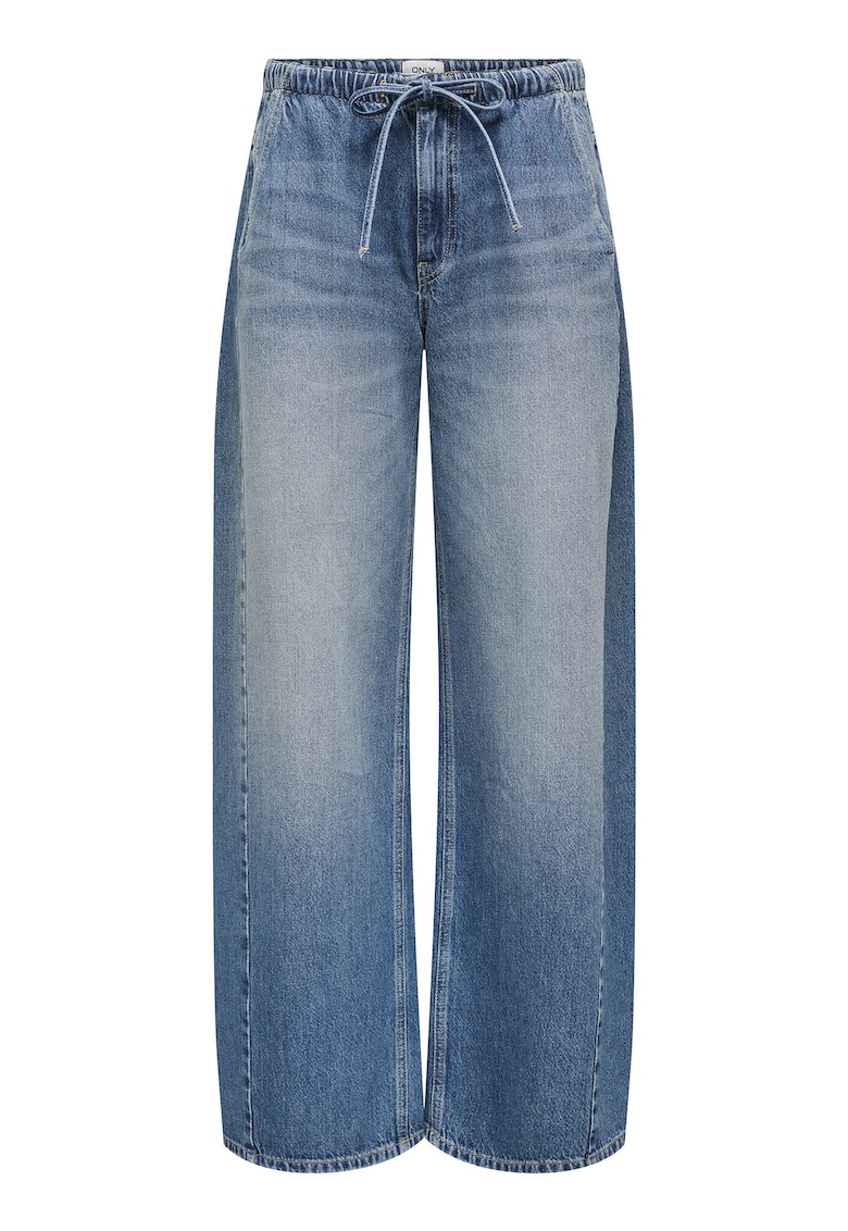 Pantaloni dama  15359088 - Bumbac - Albastru - Albastru