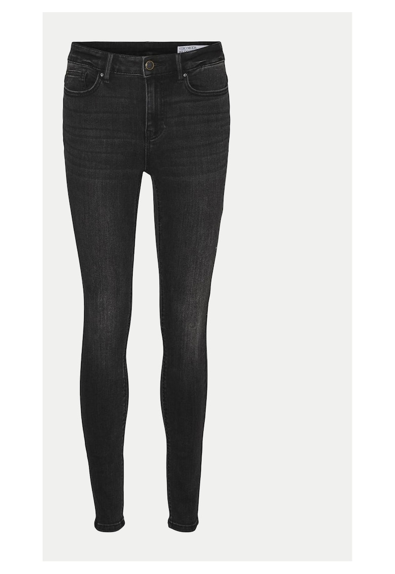 Pantaloni dama  10298722 - Bumbac/Bumbac - Negru - Negru