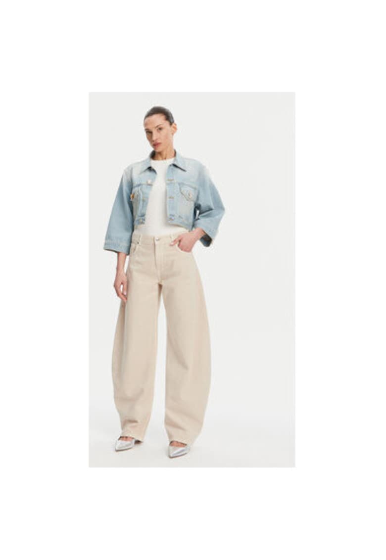 Pantaloni dama  DD5146 - Bumbac - Bej - Bej