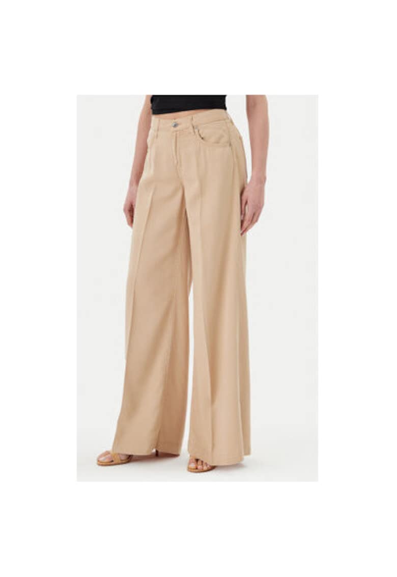 Pantaloni dama  DD5043 - Lyocell - Bej - Bej
