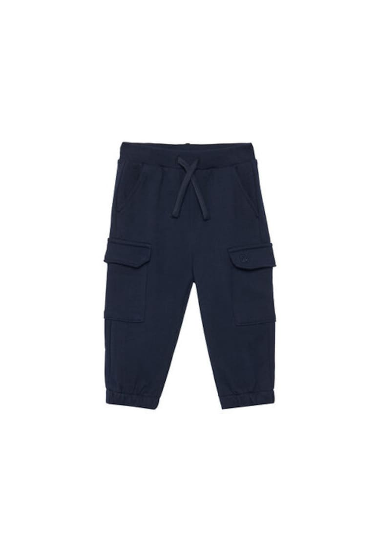 Pantaloni de trening baieti  3UNIGF045 - Bumbac - Bleumarin - Bleumarin