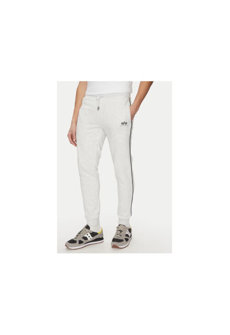 Pantaloni de trening barbati  156374 - Bumbac/Poliester - Gri - Gri