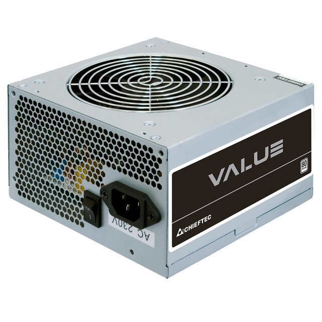 Sursa Value APB-400B8 400W 20+4 pin ATX PS/2 Silver