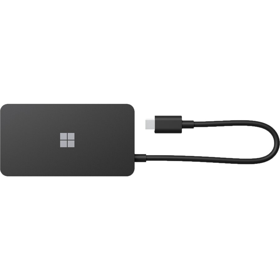 Oferte la Hub Extern Surface USB-C Travel Hub 1x HDMI 1x RJ-45 1x VGA 1x USB-A 1x USB-C Negru
