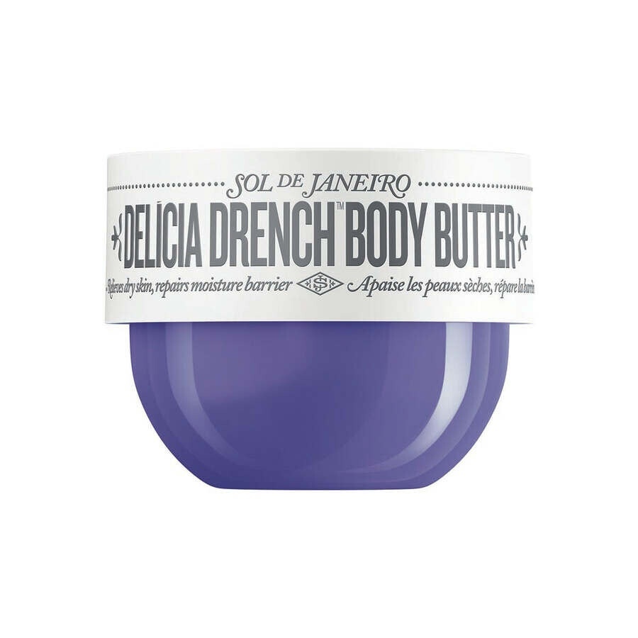 Unt de corp profunda hidratare pentru piele uscata, Sol de Janeiro Delicia Drench, 75 ml