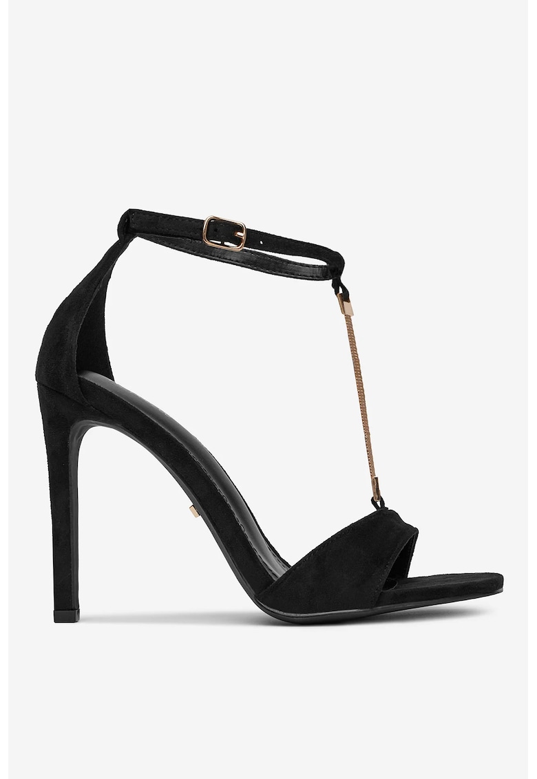 Sandale cu toc  Negru - Negru