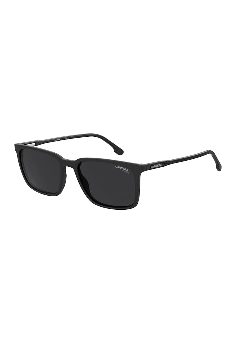 Ochelari de soare wayfarer cu lentile uni - Negru -