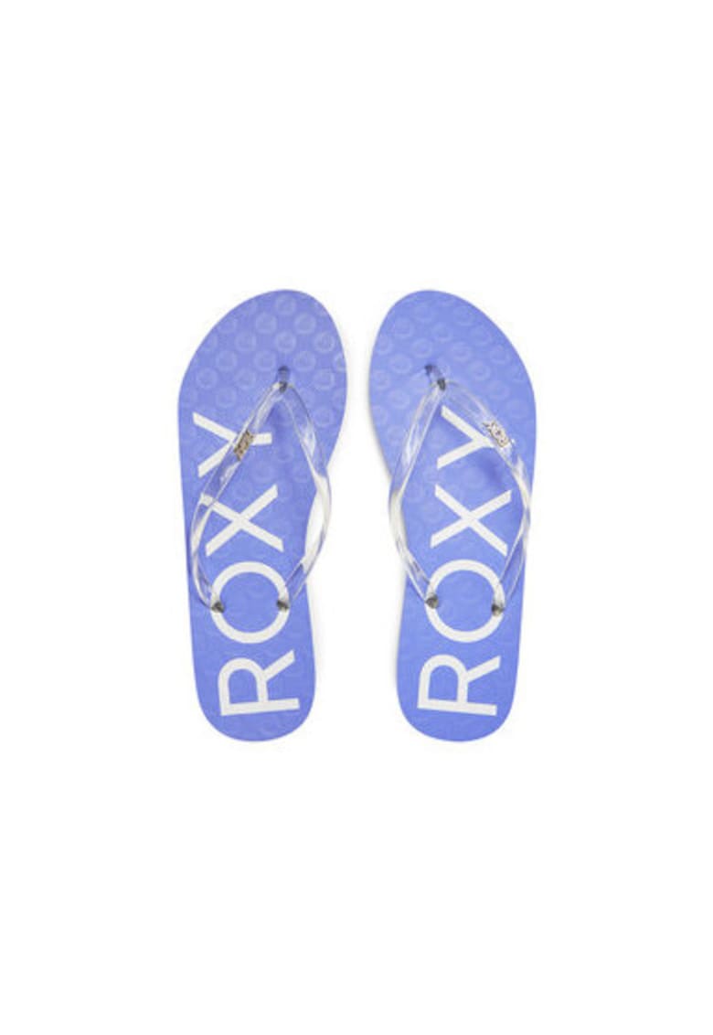 Papuci flip-flop dama  ARJL100915 - Sintetic - 41 EU - Albastru/Transparent