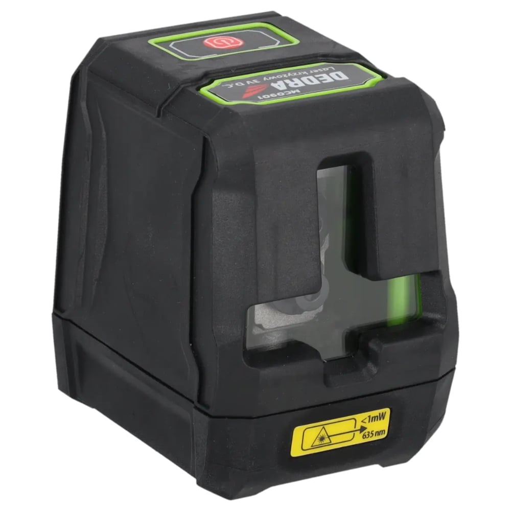 Nivela laser rosu cu linii in cruce Dedra MC0901, actiune 20 m