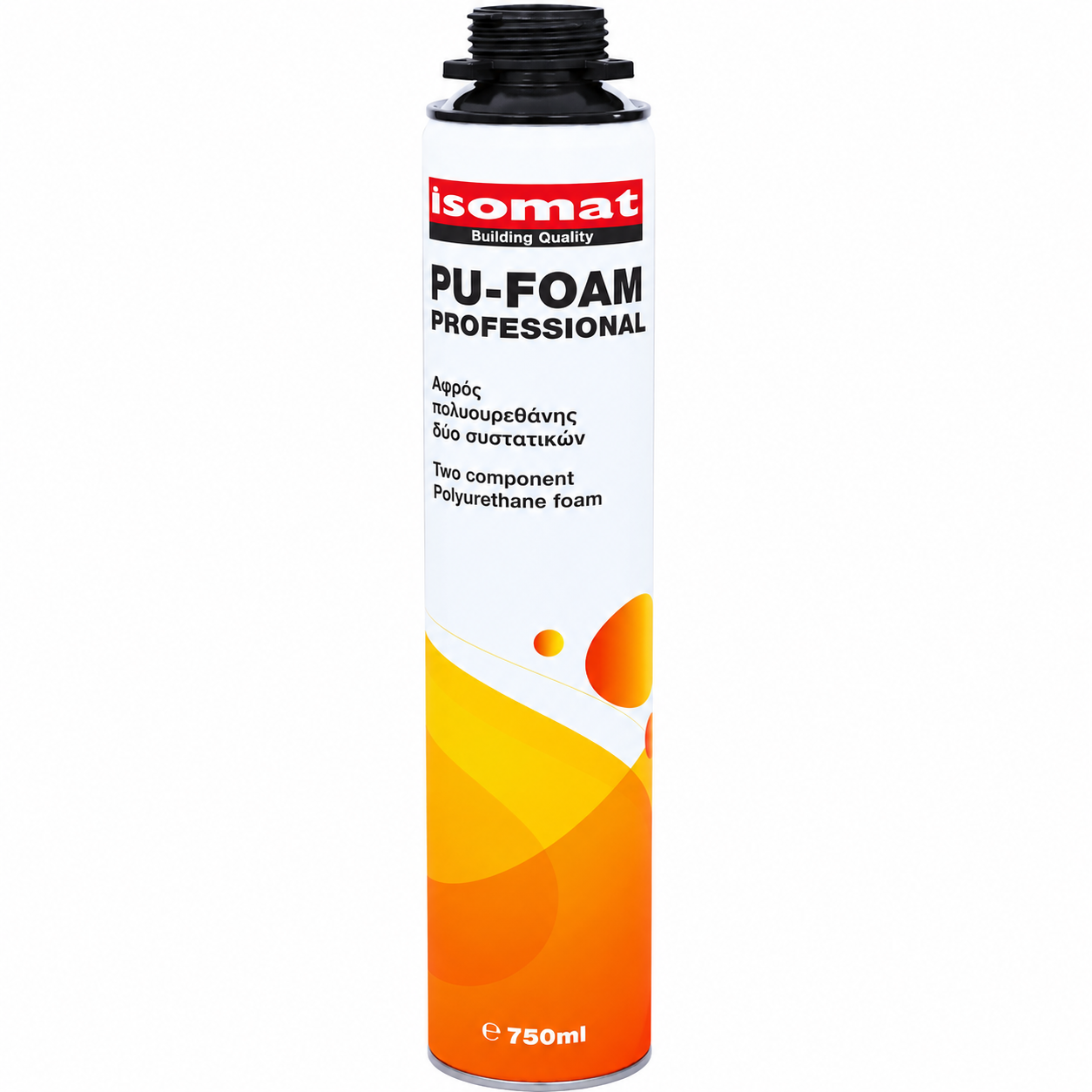 Spuma poliuretanica pentru pistol Isomat PU-Foam Professional, 750 ml