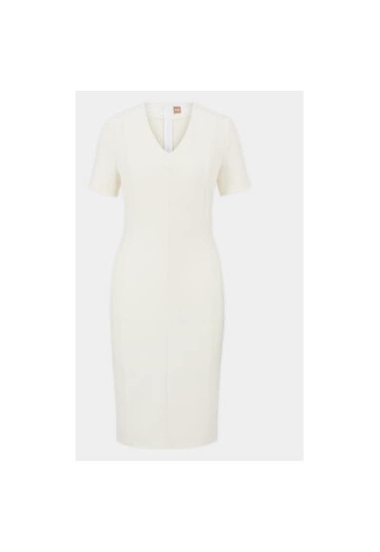 Rochie dama -  302401345 - Viscoza/Poliester - Bej - Bej