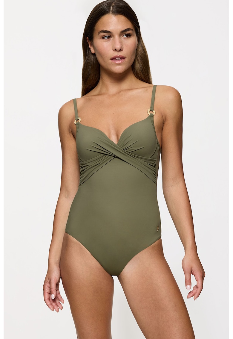 Costum de baie Summer Twist OWP - Kaki