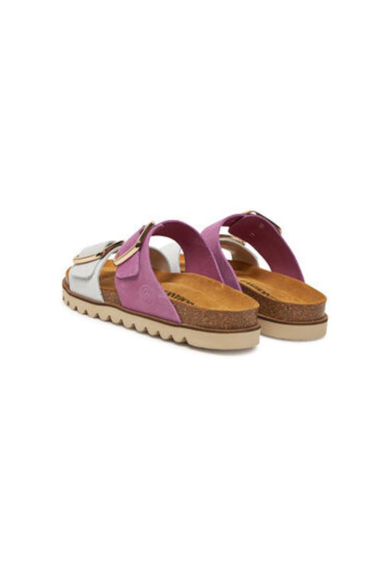 Slapi dama - 700683-59 -  Piele naturala - Mov