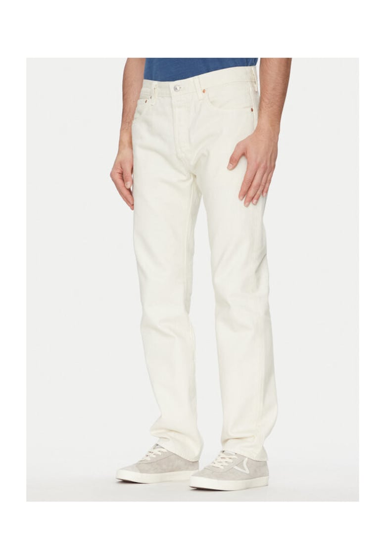 Pantaloni barbati Levi S - 00501-3279 - Bumbac - Ecru - Ecru