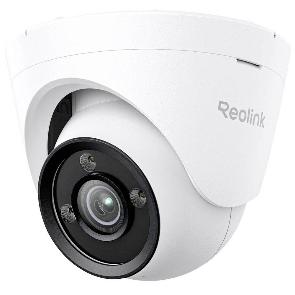 Camera supraveghere IP Dome Full Color Reolink ColorX P335X, 8 MP, 4 mm, night vision color, microfon si difuzor, lumina alba 30 m, slot card, sirena,