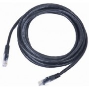 Gembird patchcord RJ45, cat.5e, UTP, 0.25m, black
