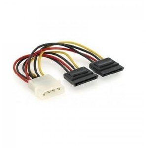 Cablu Alimentare 1*5.25 Molex Mama La 2* Sata 15cm Gembird Cc-Sata-Psy