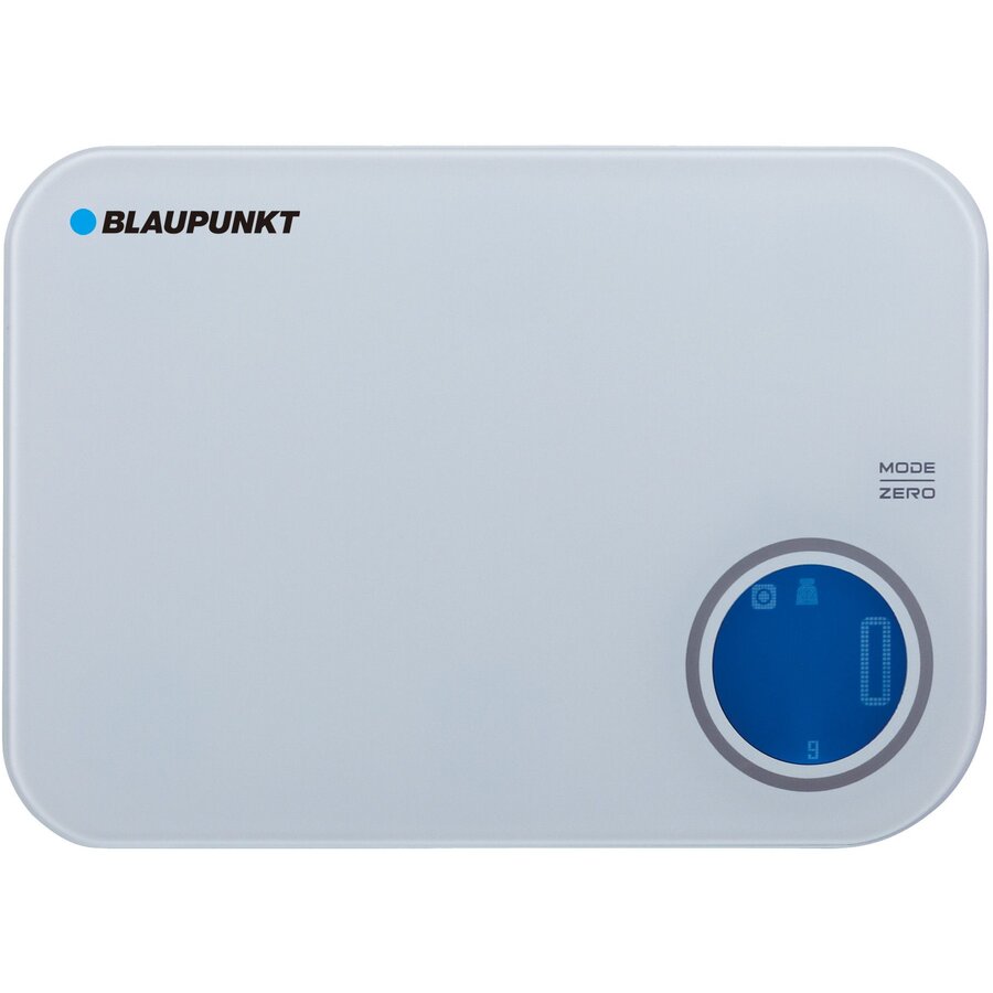 Cantar de bucatarie Blaupunkt FKS601, 5kg, butoane touch, 2 X AAA, Alb