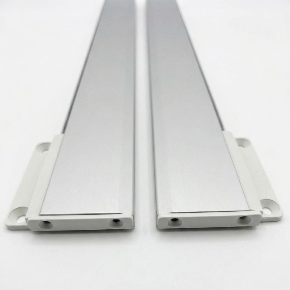 Conector panou lateral usa Exedra Salice, gri, 650-900 mm