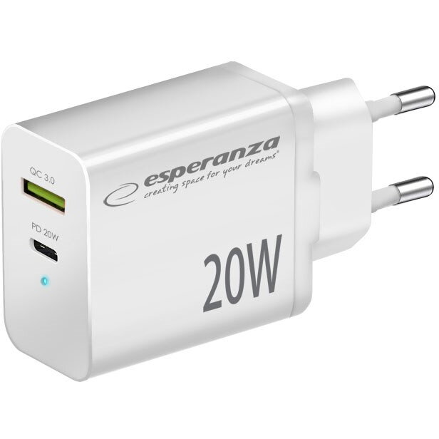 Incarcator EZC105W 20W Alb