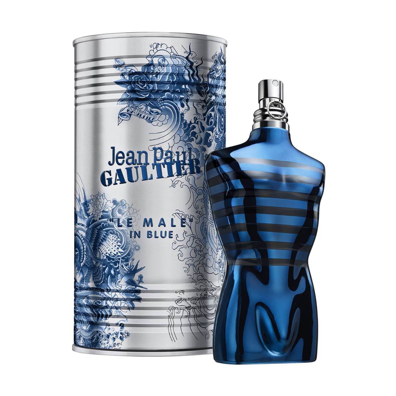 Jean Paul Gaultier Le Male In Blue Apa de Parfum, Barbati (Gramaj: 75 ml)