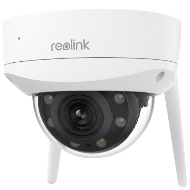 Camera supraveghere Dome wireless Wi-Fi 6 Reolink FullColor W437, 4K, Lumina alba / IR 30m, 2.7-13.5 mm, microfon si difuzor, slot card, vizualizare d
