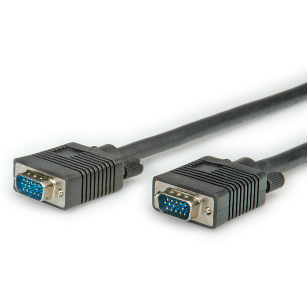 Cablu Roline VGA HD15M/M 15pin 6m