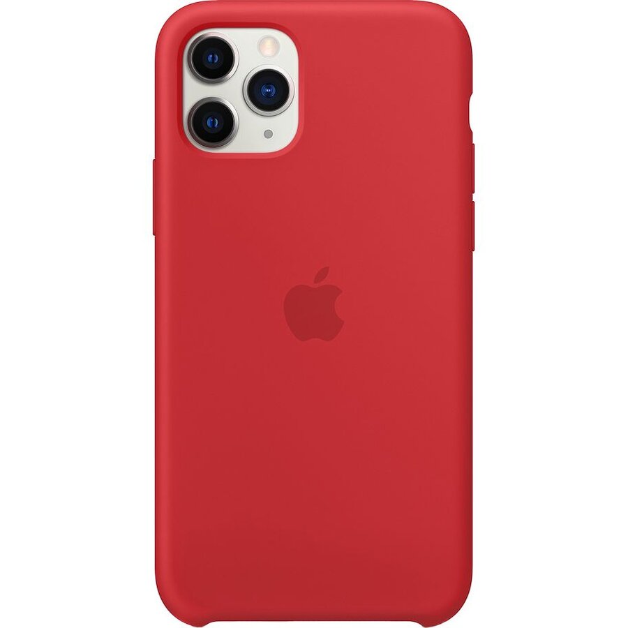 Husa silicon Apple iPhone 11 Pro, rosu (mwyh2zm/a)