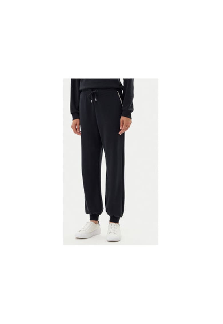 Pantaloni de trening dama  Emporio Armani - 7W000143 AF12643 - Modal/Poliester - Negru - Negru