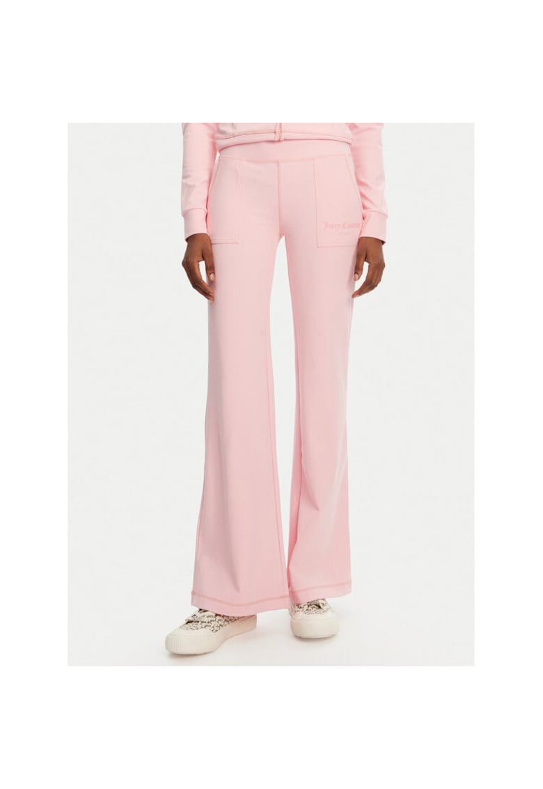 Pantaloni de trening dama  JCSML125403 - Poliester/Elastan - Roz - Roz