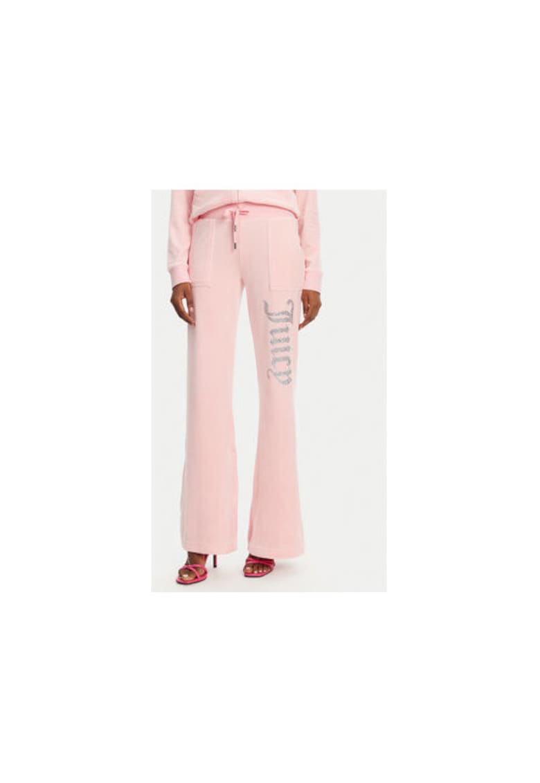 Pantaloni de trening dama  JCBBJ125806 - Poliester/Elastan - Roz - Roz
