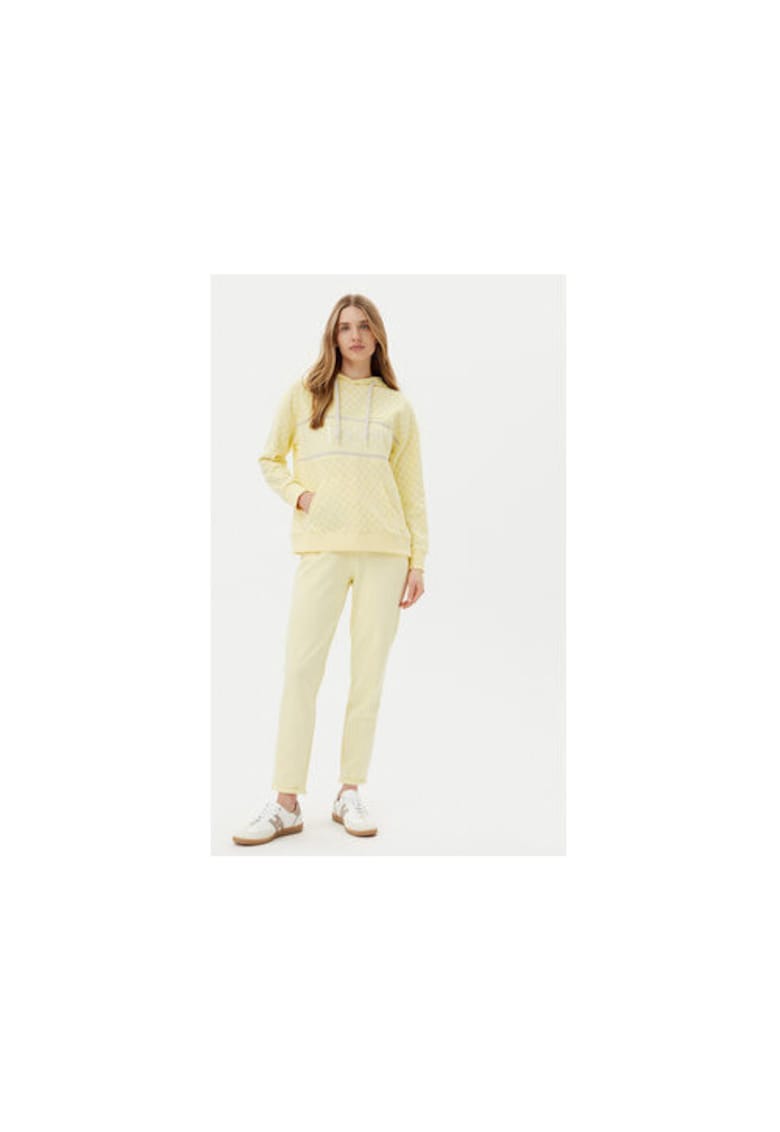 Pantaloni de trening dama  10007096 30036522 - Bumbac/Poliester - Galben - Galben
