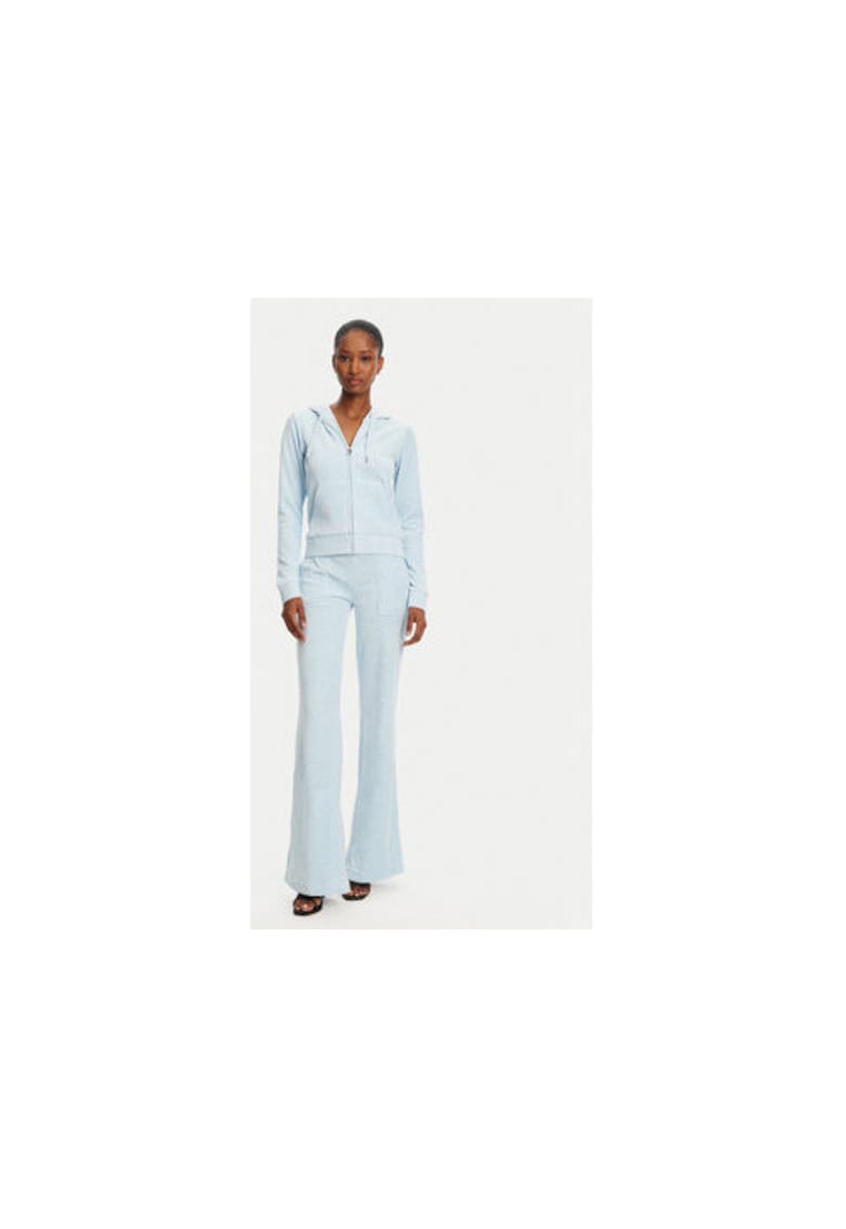 Pantaloni de trening dama  JCSEBJ001 - Poliester/Elastan - Albastru deschis - Albastru deschis