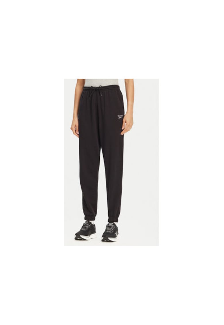 Pantaloni de trening dama  100071691 - Bumbac/Poliester - Negru - Negru