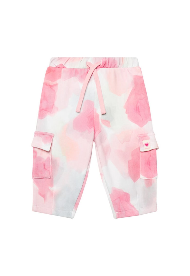 Pantaloni de trening fete  35UJGF04Q - Bumbac - Roz - Roz