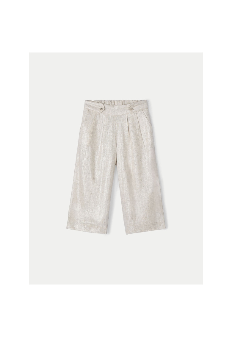Pantaloni fete  3551 - Viscoza/In - Bej - Bej