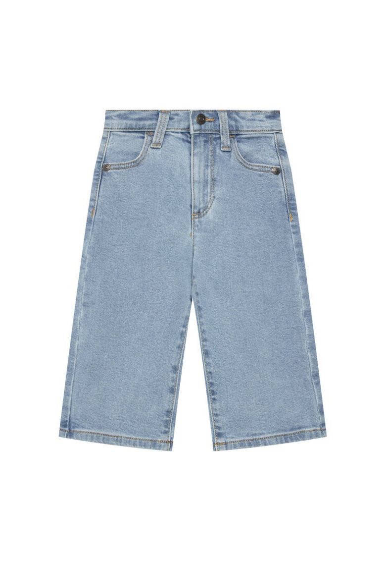 Pantaloni fete  45ONGE02K - Bumbac - Albastru - Albastru