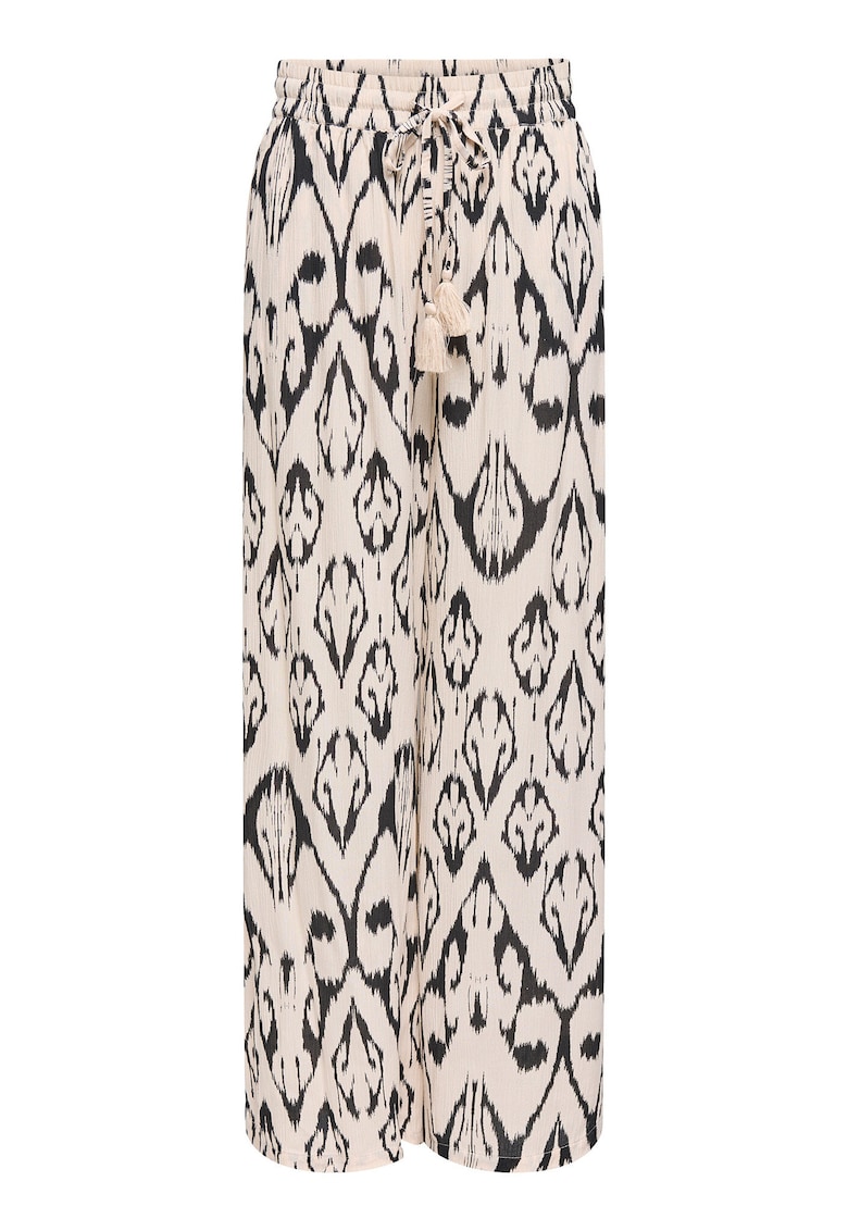 Pantaloni dama  15320106 - Viscoza - Bej - Bej