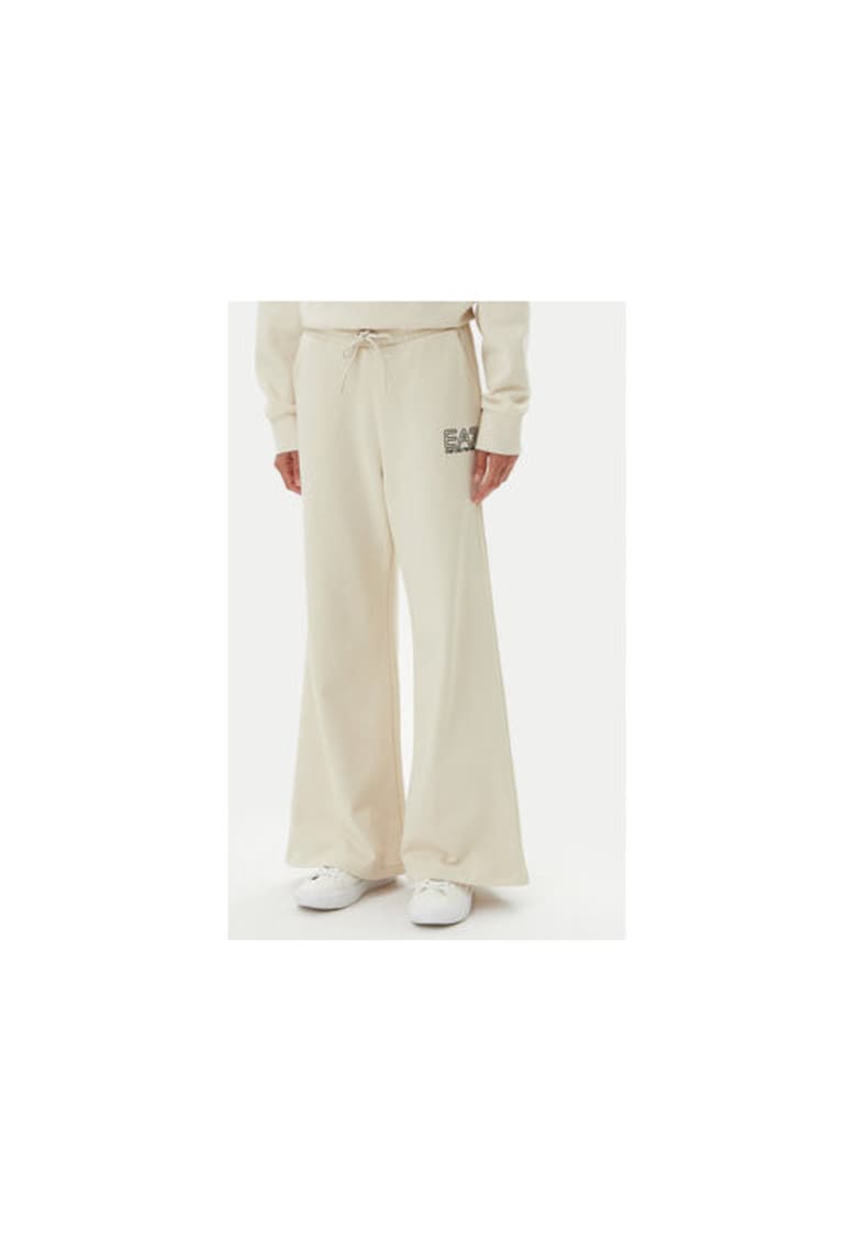 Pantaloni de trening dama  Emporio Armani - 7W000106 AF12473 - Bumbac/Poliester - Bej - Bej