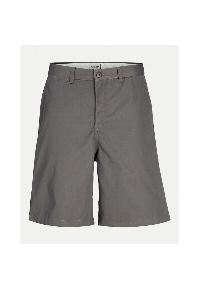 Pantaloni scurti baieti Jack Jones Junior - 12269911 - Bumbac/Poliester - Gri - Gri