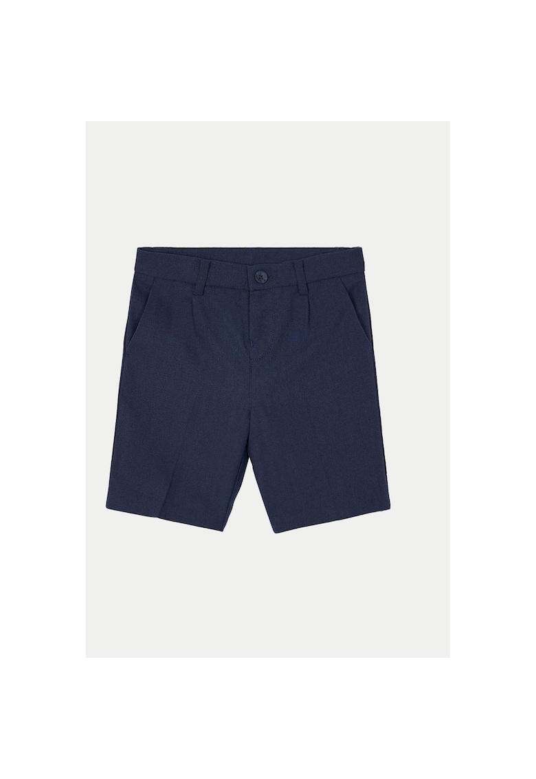Pantaloni scurti baieti  3217 - Bumbac - Bleumarin - Bleumarin